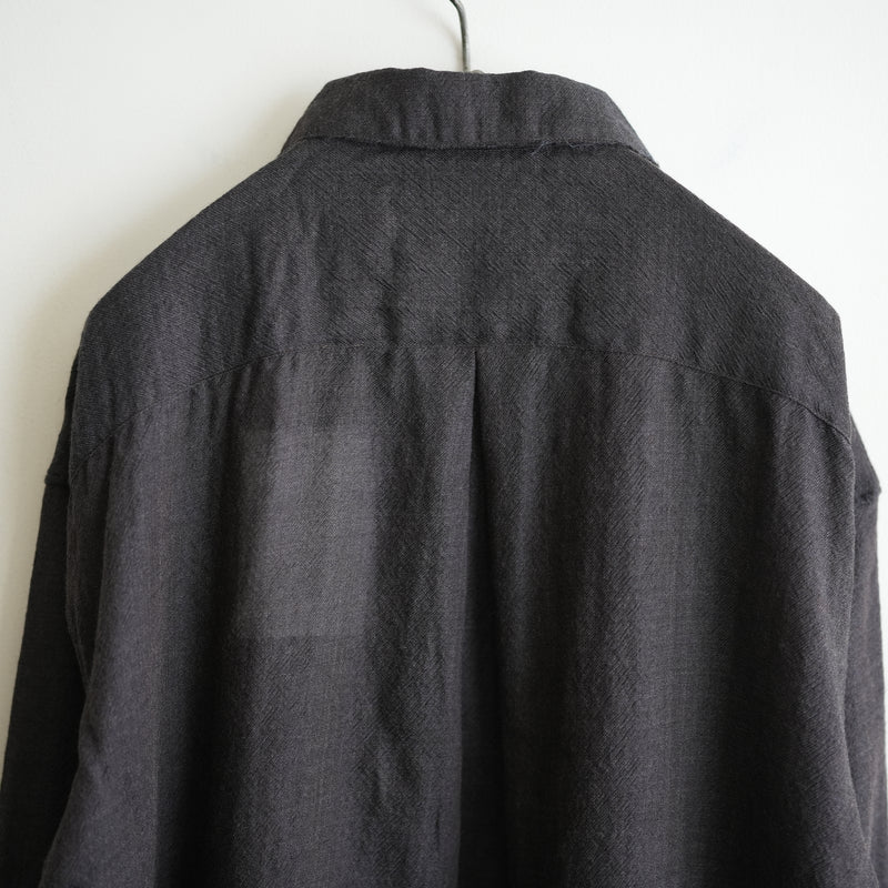 ANCELLM WOOL KERSEY SHIRT