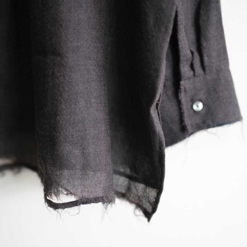 ANCELLM WOOL KERSEY SHIRT