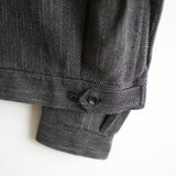 ANCELLM MELANGE WOOL WORK SHIRT BLOUSON