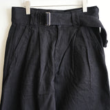 barbell object belted pants
