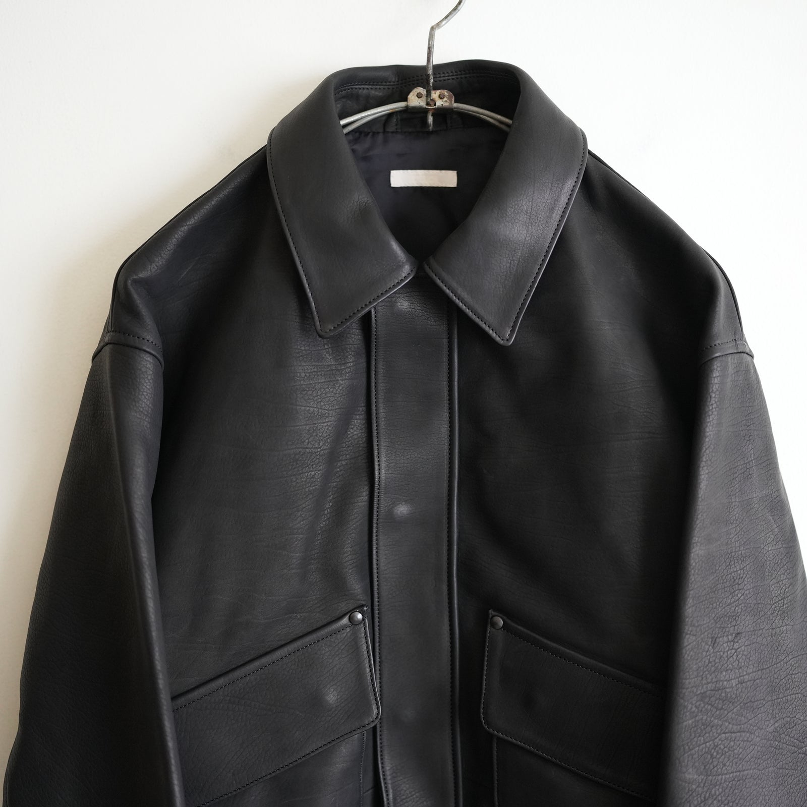 ULTERIOR CALF LEATHER FLIGHT JACKET – RASSEMBLE