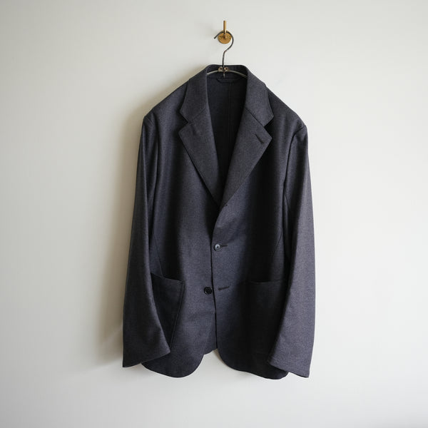 HEUGN WOOL FLANNEL UNCON JACKET "Henrri"