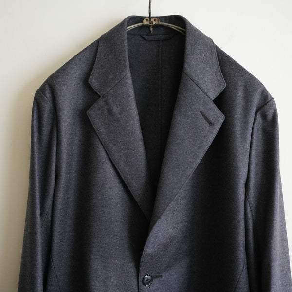 HEUGN WOOL FLANNEL UNCON JACKET "Henrri"