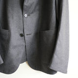 HEUGN WOOL FLANNEL UNCON JACKET "Henrri"