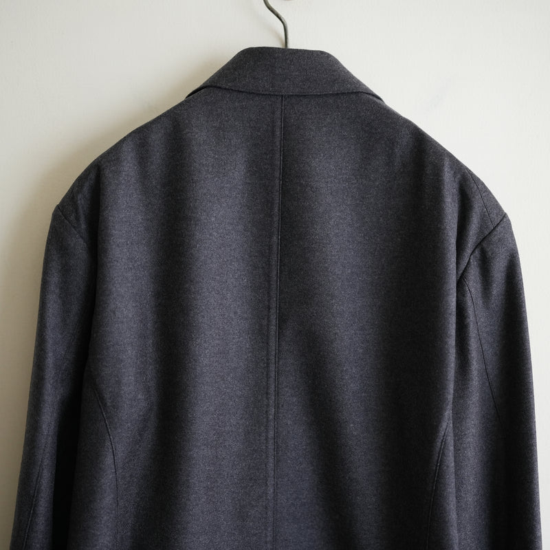 HEUGN WOOL FLANNEL UNCON JACKET "Henrri"