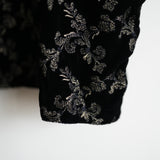 HEUGN FRENCH VELVET NO COLLAR BLOUSON "Jonas"
