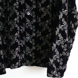 HEUGN FRENCH VELVET NO COLLAR BLOUSON "Jonas"