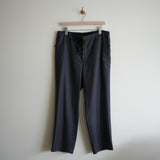 HEUGN WOOL FLANNEL EASY TROUSER "Glen"