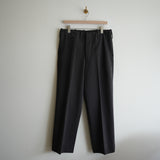 MAATEE&SONS GRAY CHAMBRAY CHINO TROUSER