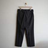 MAATEE&SONS GRAY CHAMBRAY CHINO TROUSER