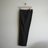 MAATEE&SONS GRAY CHAMBRAY CHINO TROUSER