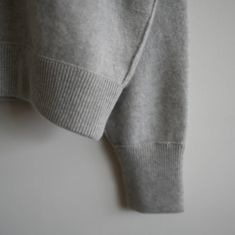 MAATEE&SONS CASHMERE PILE HOODIE