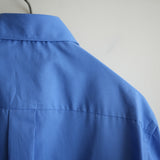 LOEFF ALUMO BROAD REGULAR COLLAR SHIRT COBALT