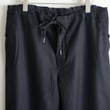 HEUGN Wool Flannel Chalk Stripe Trouser "Glen"