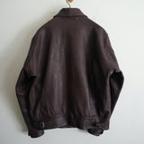 NICENESS Buffalo Leather A-2N Aviator Jacket "FLASH"