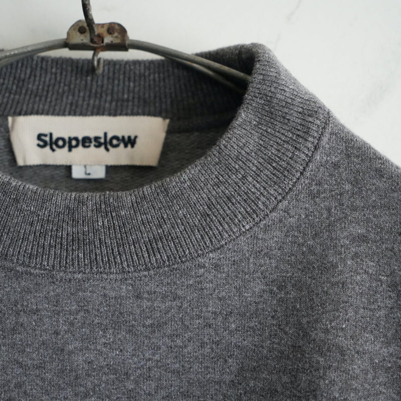 Slopeslow EX. Wool French Terry Crewneck Pullover