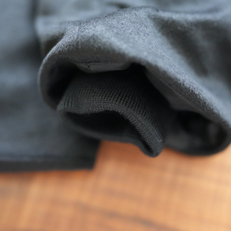 NICENESS DEAD CASHMERE MELTON FLIGHT SLEEVE JACKET "LAURENT"