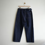 YOKO SAKAMOTO BELTED DENIM TROUSERS