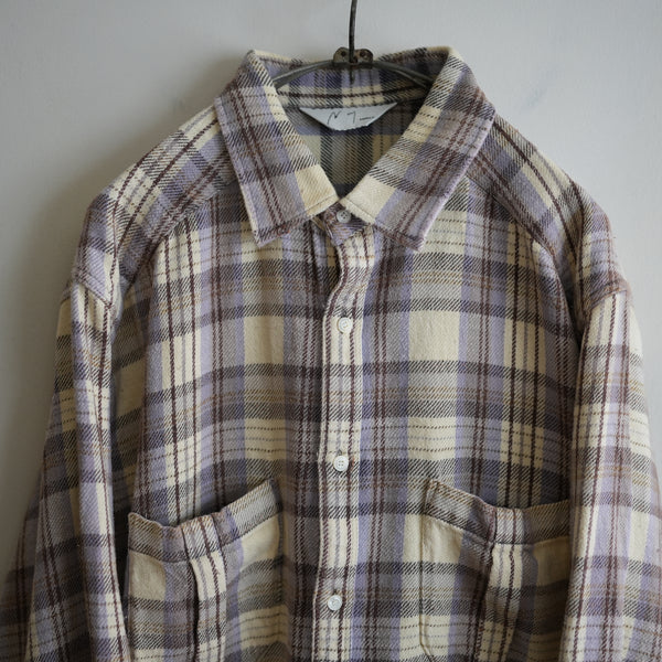 ANCELLM NEL CHECK OVER WORK SHIRT