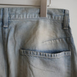 ANCELLM  #04 AGING01 REMAKE DENIM PANTS INDIGO