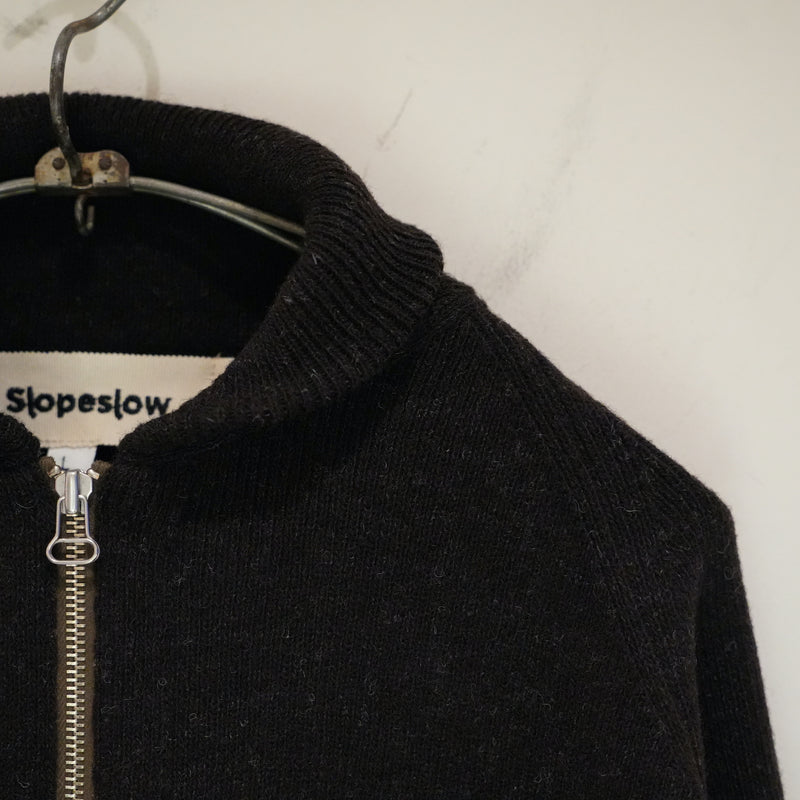 Slopeslow Hard Twisted Shetland Wool C-2 Sweater