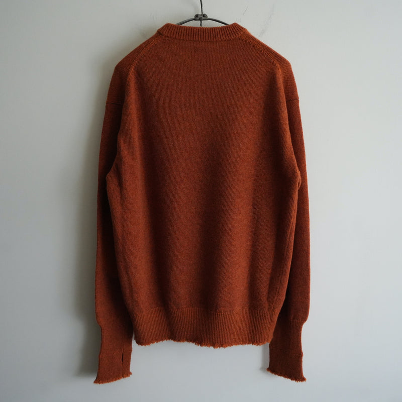 MAATEE&SONS ひょっとこ Wool Cashmere C/N Pullover