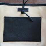 Post Production BUFFALO LEATHER 2 POCKET TOTE BAG