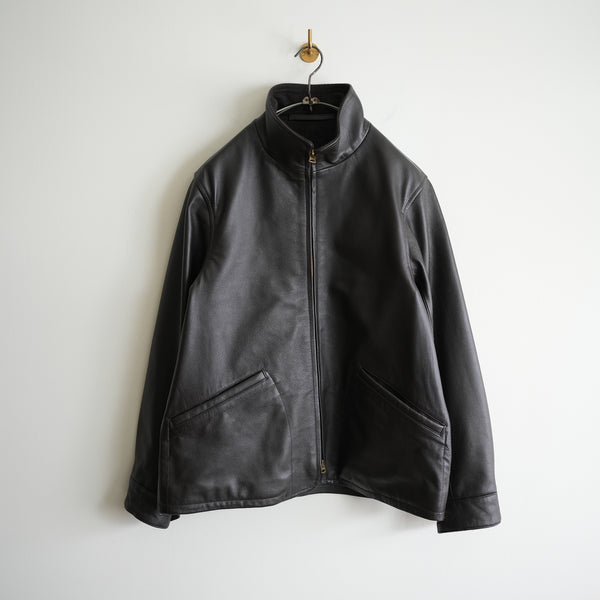 MAATEE&SONS LAMB LEATHER SPORTS JACKET
