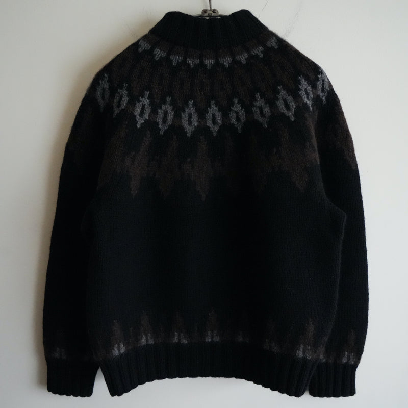 Slopeslow Yak Shetland Hand Knitting Lopi Sweater