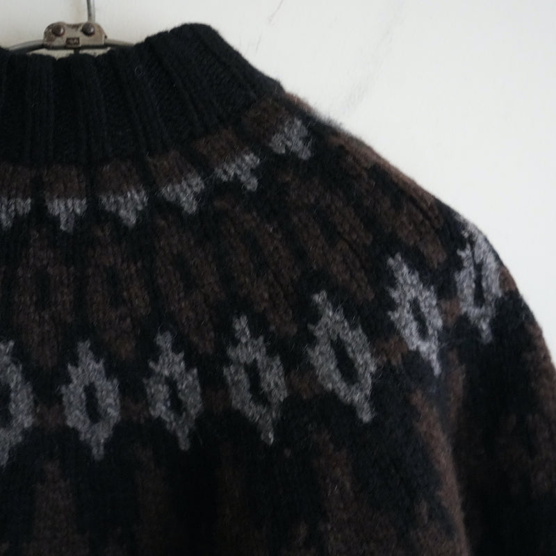 Slopeslow Yak Shetland Hand Knitting Lopi Sweater