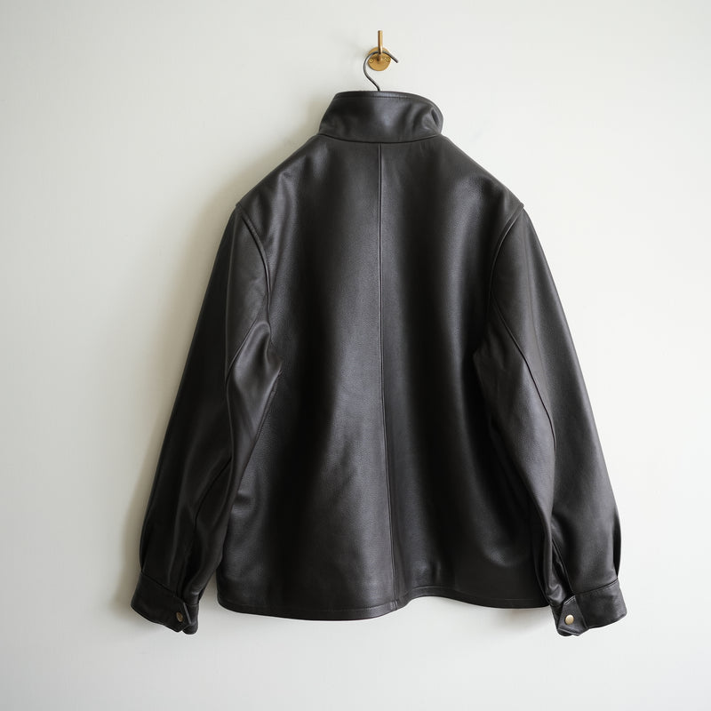 MAATEE&SONS LAMB LEATHER SPORTS JACKET
