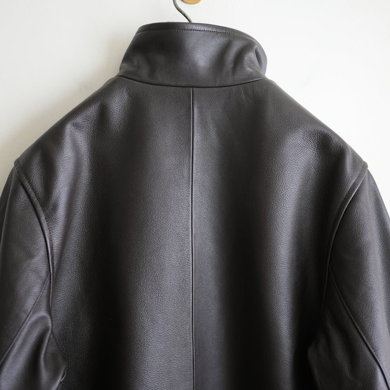 MAATEE&SONS LAMB LEATHER SPORTS JACKET