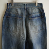ANCELLM #02 AGING01 DENIM PANTS INDIGO