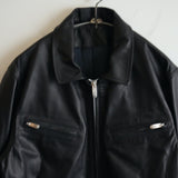 PORTER CLASSIC Cow Leather PC Single Riders Jacket