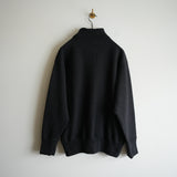 Slopeslow WOOL FRENCH TERRY HIGH NECK SWEAT SHIRT