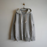 Slopeslow WOOL FRENCH TERRY AFTER HOODIE GRAY