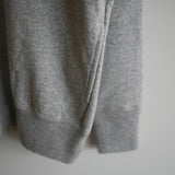 Slopeslow WOOL FRENCH TERRY AFTER HOODIE GRAY