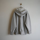Slopeslow WOOL FRENCH TERRY AFTER HOODIE GRAY