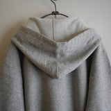 Slopeslow WOOL FRENCH TERRY AFTER HOODIE GRAY