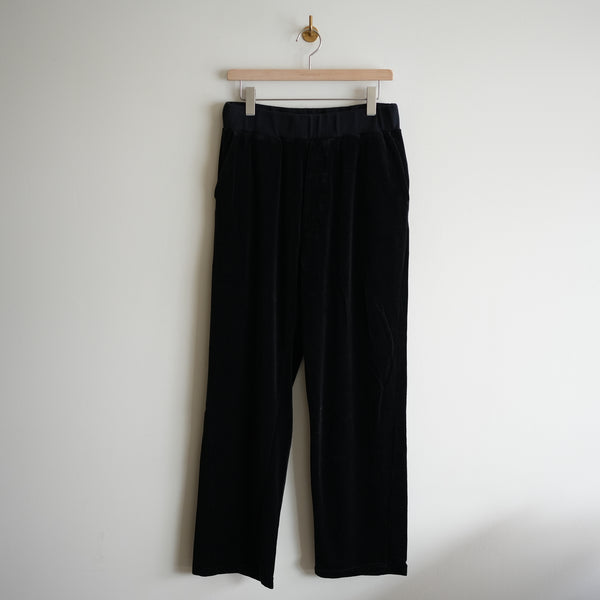 Slopeslow COTTON SILK VELOUR TRACK PANTS