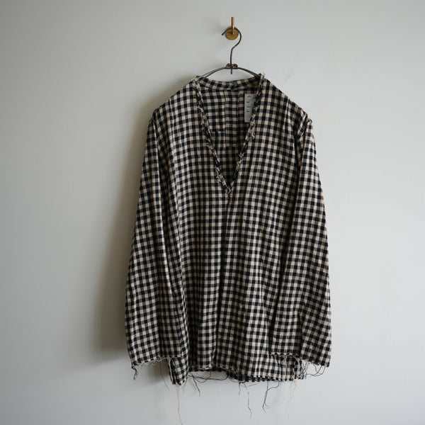 BLACKBIRD CHECK PULLOVER SHIRT