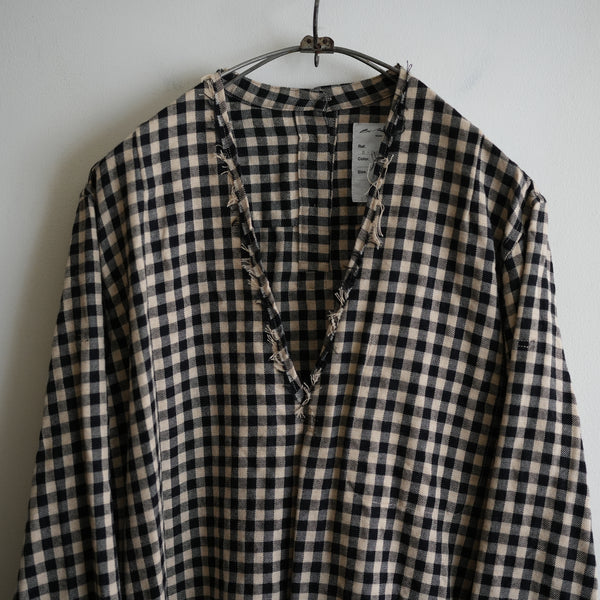 BLACKBIRD CHECK PULLOVER SHIRT