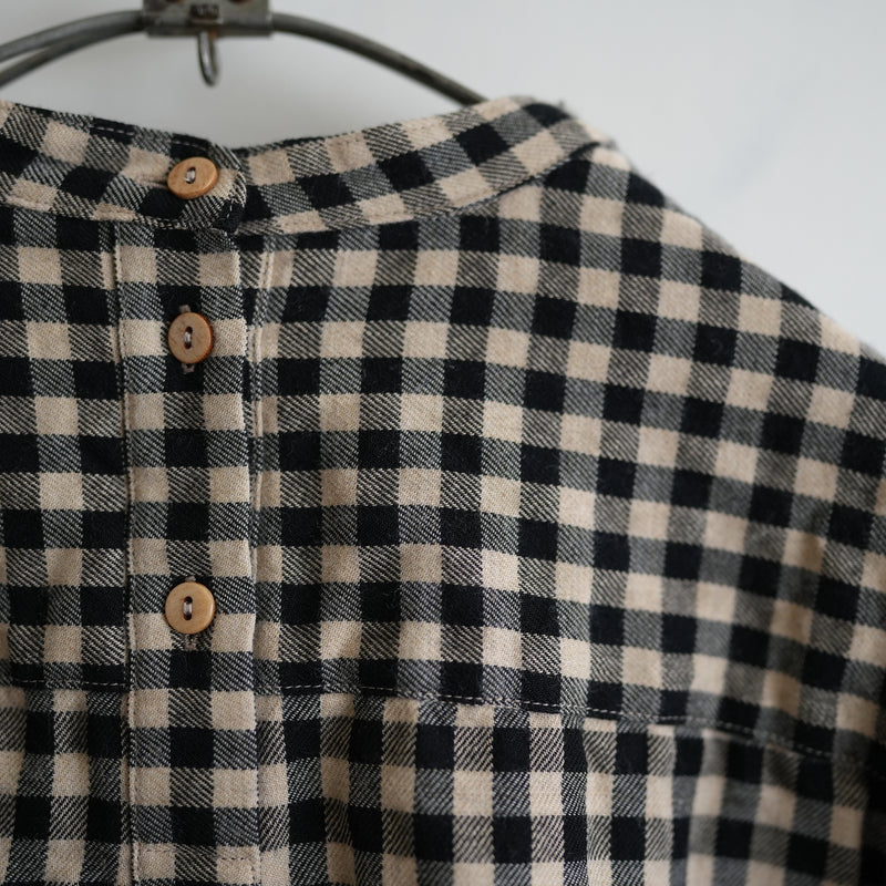 BLACKBIRD CHECK PULLOVER SHIRT