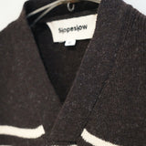 Slopeslow Shetland Border V-neck Sweater