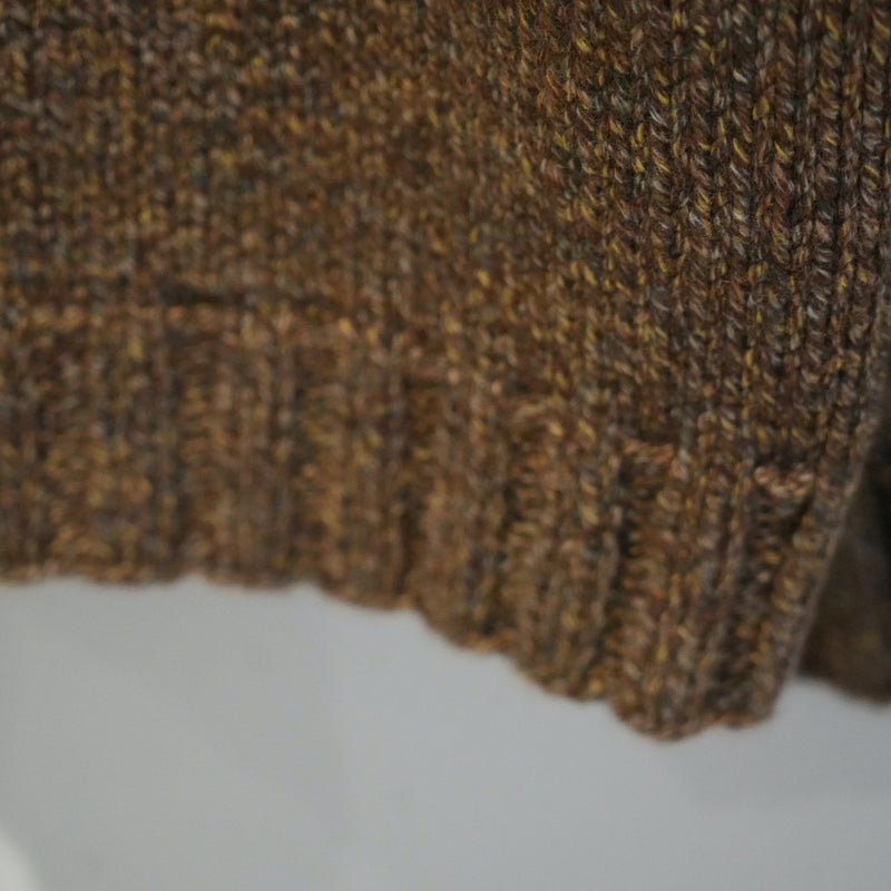 Slopeslow Hand Knitting Cowichan Sweater Maroon