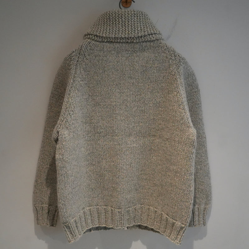 Slopeslow Hand Knitting Cowichan Sweater Mint