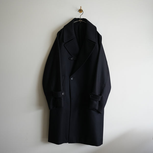 ULTERIOR EX. SUPER FINE LIGHT MELTON OVER COAT
