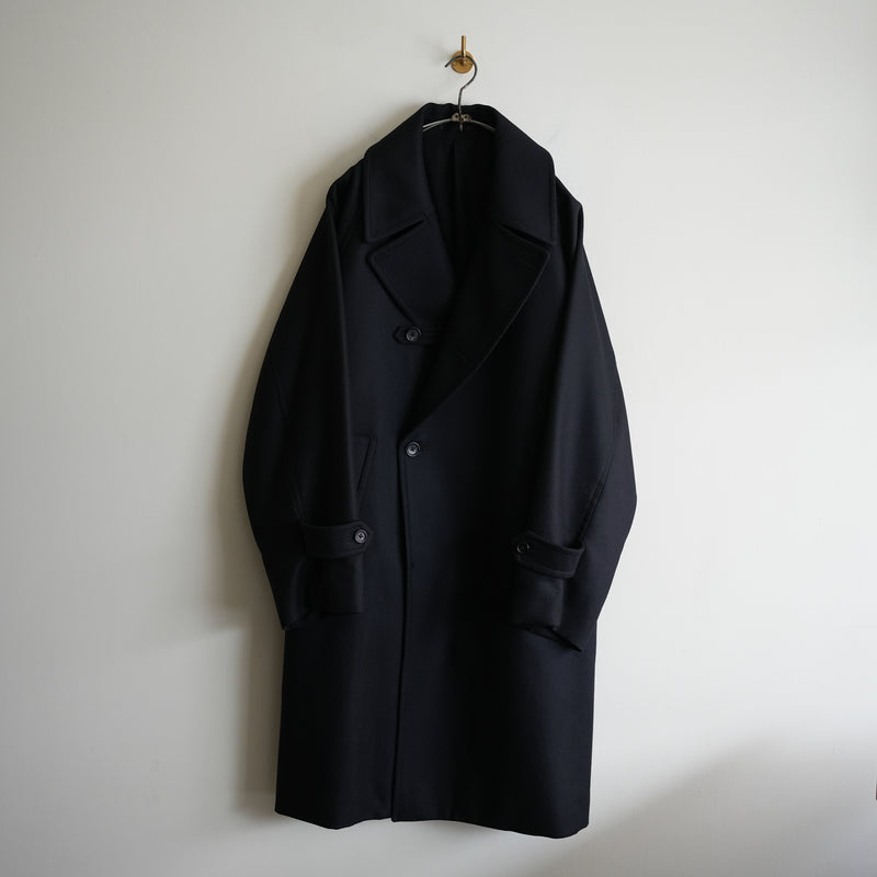 ULTERIOR EX. SUPER FINE LIGHT MELTON OVER COAT