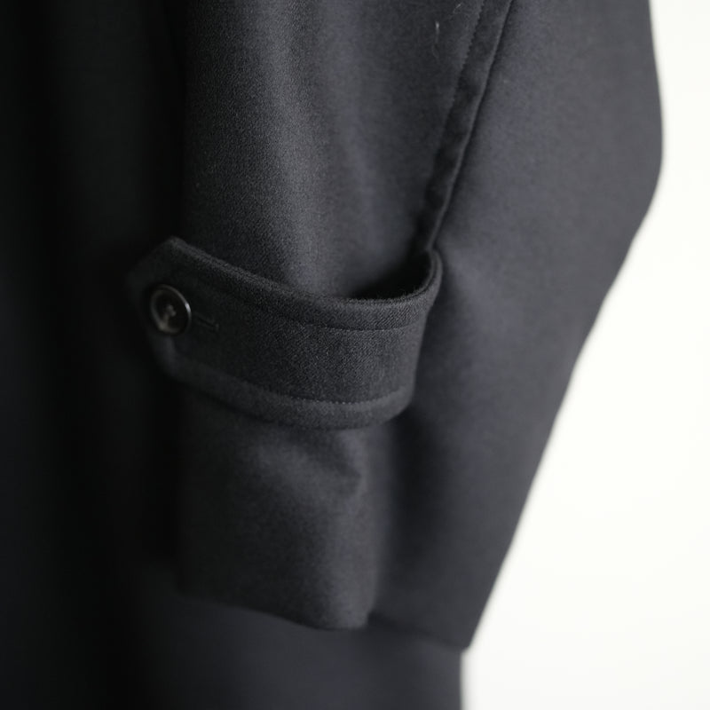 ULTERIOR EX. SUPER FINE LIGHT MELTON OVER COAT