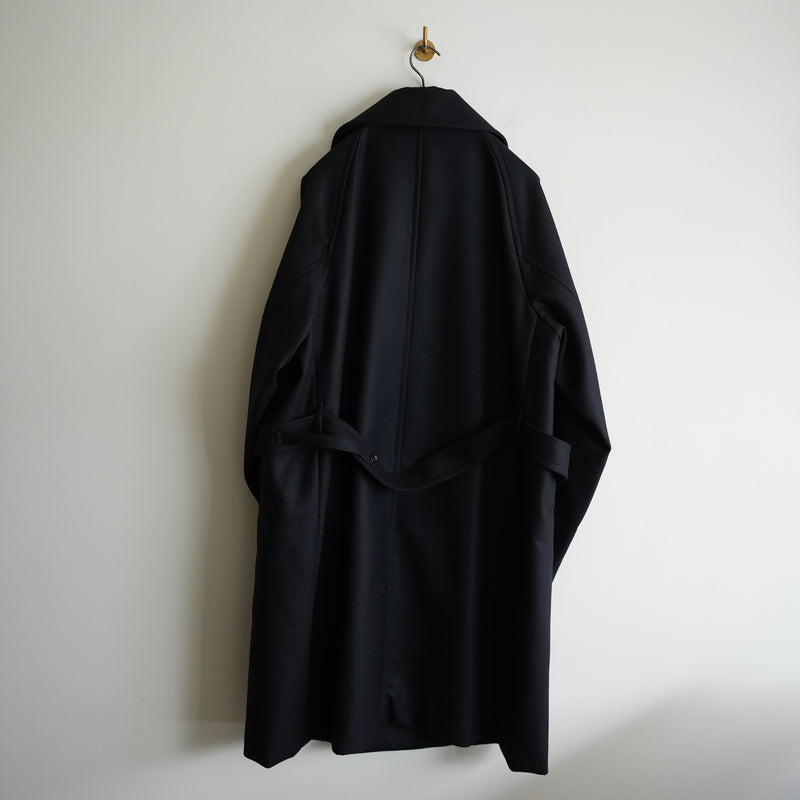 ULTERIOR EX. SUPER FINE LIGHT MELTON OVER COAT